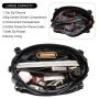 2022 New arrival Realer hobo bags high quality PU leather handbags with holster women gun bags concealed carry purse