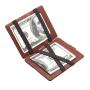 Stylish Leather Magic Flip NFC Protection Slim Magic Wallet with Pull Tab Card Holders