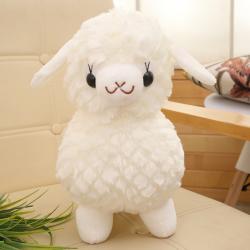 Custom embroidery three-dimensional plush sheep cute doll decoration niche design plus logo