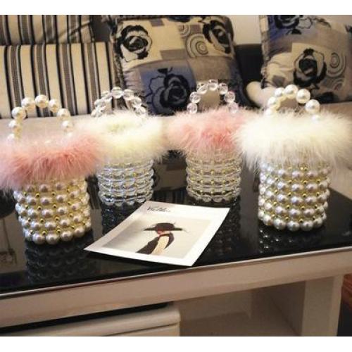 Ladies Shoulder Cross Body Chain Bag Girls Handbags Purse Women Crossbody Mini Purse Bag Wholesale Evening Pearl 2021 Fashion PU