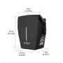 XL215 Outdoor Sports Travel Bike Bags Fashion Large Capacity Bicycle Rear Seat Tail Bag Anti Water Cycling Bicycle Pannier Bag