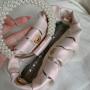 Custom design New Arrival Mini Solid Color Small Cloud Bag Pearl handle Portable Hand Bag Luxury Fashion HandBag For Ladies