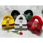 2023 new trendy quilted mini purses and handbag vegan pu leather ladies shoulder messenger hand bags chain women purse