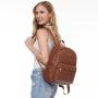 LOVEVOOK Mini Backpack for Women Fashion Quilted Small Backpack Waterproof Daypack Work Travel School mini Leather backpack