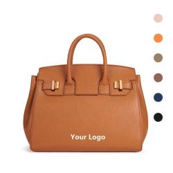 Customized Fashion Designer Pu Leather Ladies Hand Bags Tote Bags Vegan Top Handle Female Classic Handbags For Women Luxury