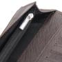 Classic Long Type Wallet For Men/Women Business Large Capacity Bag RFID Saffiano Genuine Leather Bifold Wallet