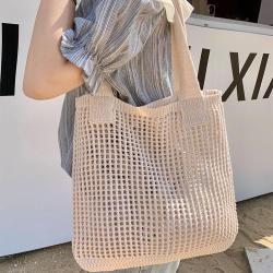 XL334 Imported Shopping Handbag New Version Shoulder Bag Vintage Handmade Woolen Knitting Bag Lightweight Ladies Tote Bag