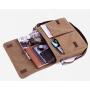 WTB055 Fashion Casual Popular Messenger Bag For Men Canvas One Shoulder Crossbody Bags Ins Small Square Bag