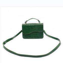 2024 China Factories Custom Crocodile Wave Design Bags Handbag With Logo OEM ODM Manufacturer