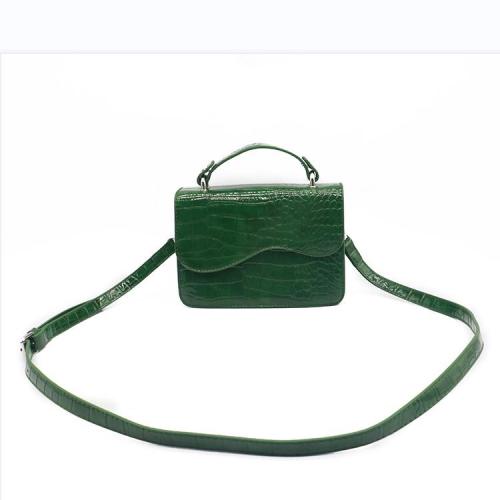2024 China Factories Custom Crocodile Wave Design Bags Handbag With Logo OEM ODM Manufacturer