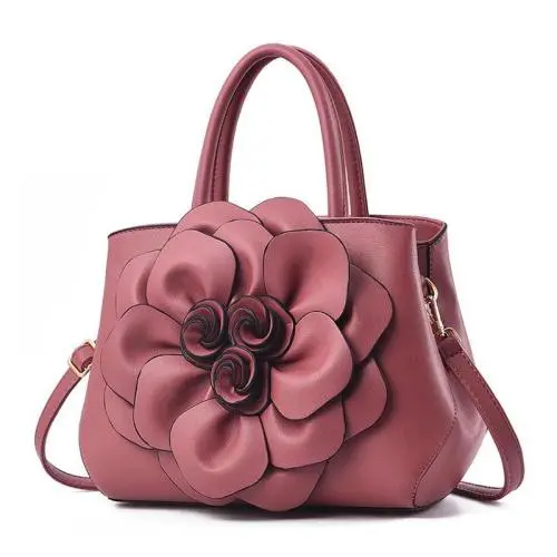2024 Bags for women Large Capacity Rose Fashion Shoulder Messenger Bag with Single Strap