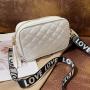 2024 Korean Version Fashionable Women's Small Square Shoulder Bag Cross-Border Wholesaled Embroidered Texture Bag