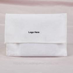 Custom Logo Printed Twill Cotton Dust Envelope Bag For Wallet