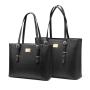 Lovevook high quality 15.6 inch PU leather women laptop bag large shoulder tote laptop bags ladies office laptop handbags