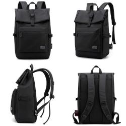 ZF276 New Simple Shoulder Bag Men Casual Travel Bag Computer Backpack Lightweight College Students Schoolbag
