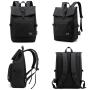 ZF276 New Simple Shoulder Bag Men Casual Travel Bag Computer Backpack Lightweight College Students Schoolbag
