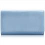 Women's long zip wallet Slim Real Leather Credit Card Holder Clutch Wallets for Women