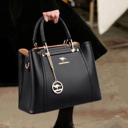 Oem Supplier Custom Logo Leather Handbag 3pcs Set Hand Bag For Ladies