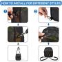 Gelory Wholesale Fashion Custom Logo Lightweight See Through Small Shoulder Bag Daypack Mini Mesh Backpack For Girls Boys