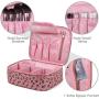 Gelory High Quality Travel Toiletry Bag Organizer Pouches Bags Professional Make Up Storage Box Cosmetic Bags Cases
