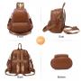 LOVEVOOK new arrival fashion university bags women travel other backpacks pu leather casual sports ladies backpacks