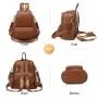 LOVEVOOK new arrival fashion university bags women travel other backpacks pu leather casual sports ladies backpacks