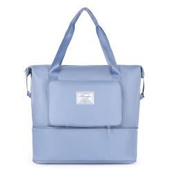 Factory Wholesale Travel Fashion Bag Dry Wet Separation Gym Double Layer Foldable Yoga Bag Trolley Case Slot Bag