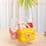 2022 New fashion women's shoulder bags single chain shoulder bag  pearls kid Candy PVC Jelly bags women handbags with diamonds