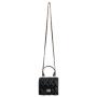 2023 New Design Small Shoulder Bag Mini Diamond PU Leather Handbag Metal Chain Shoulder Straps Square Women Luxury Crossbody Bag