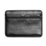 KHF005 Thread Unisex Wallet Magic Money Clip Zipper Purse Slim Leather Wallet Business ID Credit Card Case