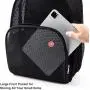 Gelory Wholesale Heavy Duty Semi-Transparent Mesh Sports Backpack See Through College Student Backpack