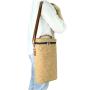 Eco-Friendly Natural Cork Material 2 Bottle Wine Cold Carrier Bag Custom Outdoor