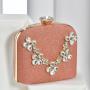 Bulk wholesale fashion women clutch bag crystal rhinestone purse flower evening bag sequin handbags women clutches
