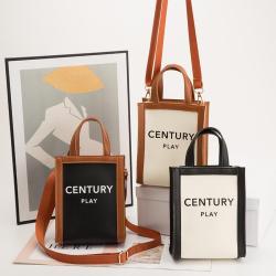 2024 New Women's Handbag Korean Fashion Retro Print Sling Shoulder Crossbody Bag Trend Phone Bags for Women