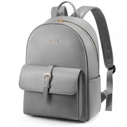 LOVEVOOK fashion backpacks bag for women waterproof PU leather backpacks custom school travel business women's laptop backpacks