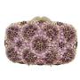 Hollow out metal Purse 2024 New Ladies Party Wedding Handmade Blowball Crystal Diamond Rhinestone Clutch Evening Bags