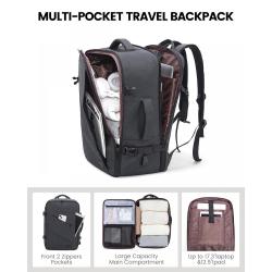 2024 New Style LOVEVOOK 40L Multifunctional Smart Backpack For Travelling Mens Business Laptop Travel Backpack Bag With USB Port