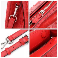 Luxury Fancy Handbags Green Pure Authentic Women Crocodile Leather Handbags Real Skin Genuine Tote Brand Bags 2024