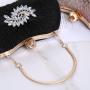 Hot Sale Wedding Shiny Evening Bags Luxury Glitter Clutch Bride Bag Party Bags For Ladies