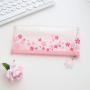 BD061 2023 Transparent Color PVC Tassel Pencil Case High Quality Stationery Storage Bag Hot Sale Small Simple Pencil Bag