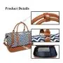 Waterproof custom logo Large Canvas weekender duffle bag with Shoe Compartment High quality Gym Travel fitness sports bag unisex