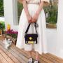 New Arrival Fashion Custom Ita Messenger Bags Nylon shoulder canvas bag See Through Transparent PVC Window Ita Bag with Toys