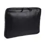 Custom computer bag 13 15 inch vegetable tanned leather laptop sleeve document holder