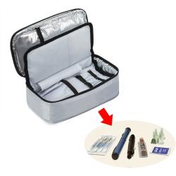 Insulin Cooler Travel Bag Insulated Insulin Cooler CANS Insulated Shipping Box Polyester Polybag Trolley Cool Bags Waterproof