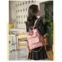 ZR723 New Women Bag Backpack Fashion Good Girl PU Leather Waterproof Schoolbag Female Flip Cover Versatile Travel Crossbody Bag