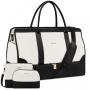 LOVEVOOK OEM 3 Pcs Set Weekender Bags for Women Travel Duffle Bag with Shoe Compartment Carry on Overnight Purse Gym Duffel Bag