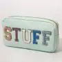 Hot Sale Multi Color Stock Available Nylon Zipper Pouch Custom Nylon Cosmetic Bag Women Waterproof Makeup Brushes