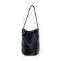 New product Soft PU leather lady shoulder bag designer large capacity handbags for women luxury Simple fashion Bucket bag