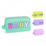 Factory Custom Leather nylon Travel Case Makeup Bag Women's Cosmetic bag