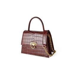 2024 Custom Logo Crocodile Genuine Leather Handbag Luxury Hand Bags For Women